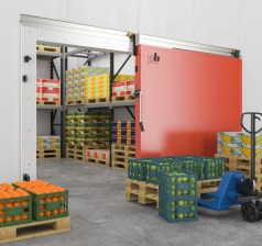 Откатная противопожарная дверь ПрофХолод